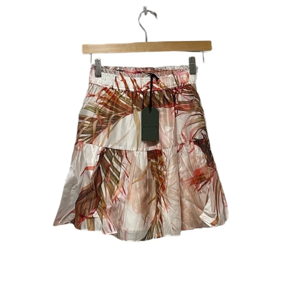 NWT AllSaints Mae Luar‎ Tiered Skirt